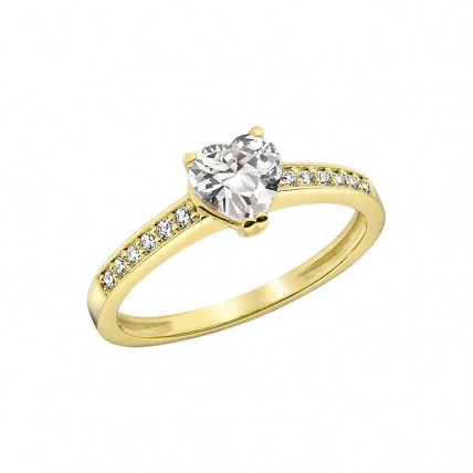 Δαχτυλίδι Χρυσό 14K (RI467 - RY103)